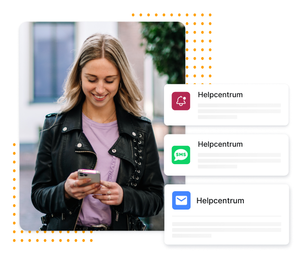 Communiceren Altijd contact via het juiste kanaal