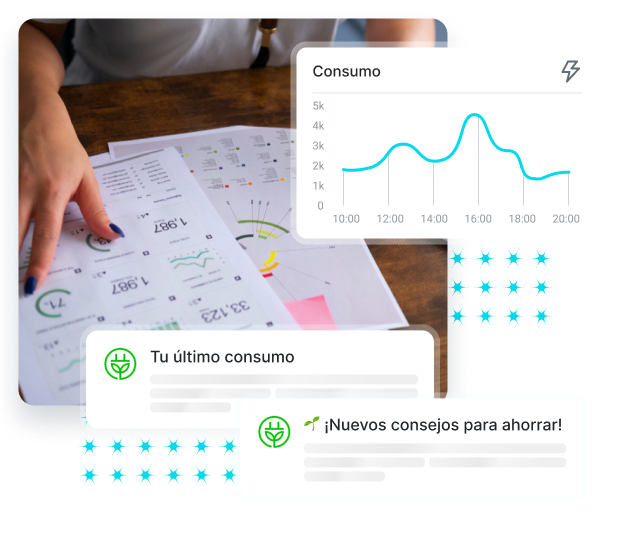 Comunicación inteligente basada en comportamiento, consumo y normativa